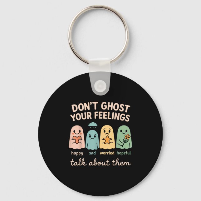 Llavero Halloween School Psychologist Shirt Dont Ghost You (Anverso)