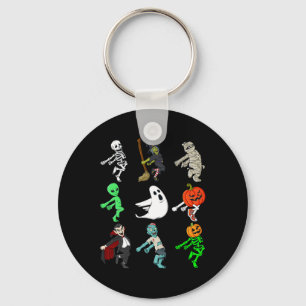 Llavero Halloween Shoot Dance Monsters Skeleton Boys Chica