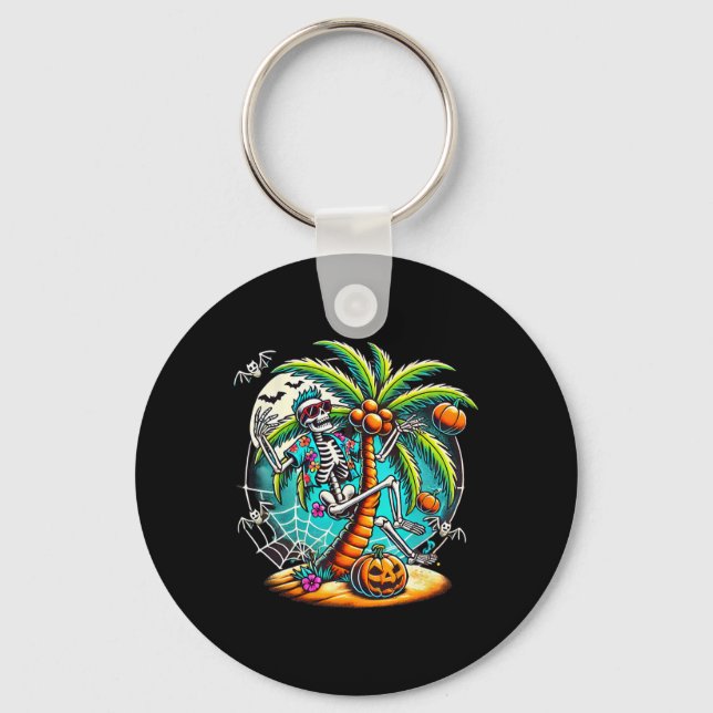 Llavero Halloween Skeleton Palm Tree (Anverso)