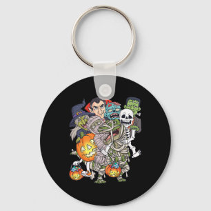 Llavero Halloween Skeleton Zombie Rimmy T Rex Funny