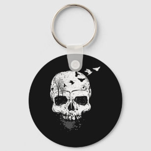 Llavero Halloween Skull Decoración Vintage Gótica Vestuari