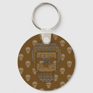 Llavero Halloween Skull Keychain