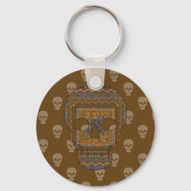 Llavero Halloween Skull Keychain (Anverso)