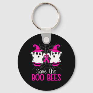 Llavero Halloween sobre el cáncer de mama en las abejas
