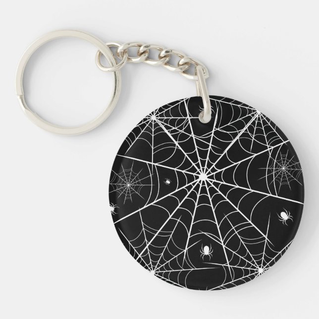 Llavero Halloween Spider Web (Frente)