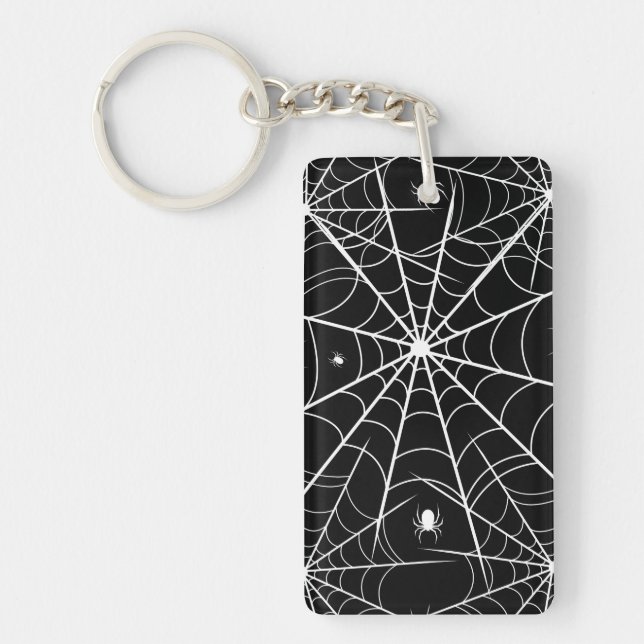 Llavero Halloween Spider Web (Frente)