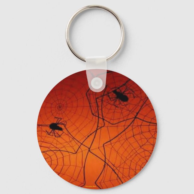 Llavero Halloween Spiders Keychain (Anverso)