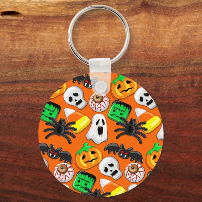 Llavero Halloween Spooky Candies Fiesta (Anverso)
