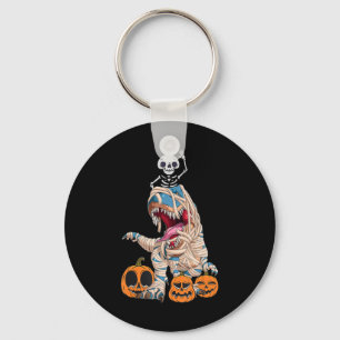 Llavero Halloween Spooky Dinosaur Skeleton