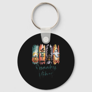 Llavero Halloween Spooky Vibes Bat Ghost Halloween