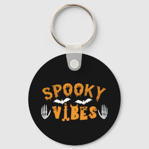 Llavero Halloween Spooky Vibes Birthday