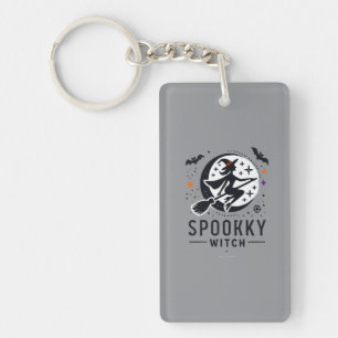 Llavero Halloween Spooky Witch Design - Volando en la habi