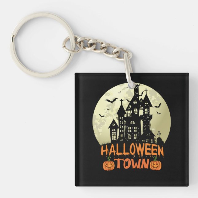 Llavero Halloween Town (Frente)
