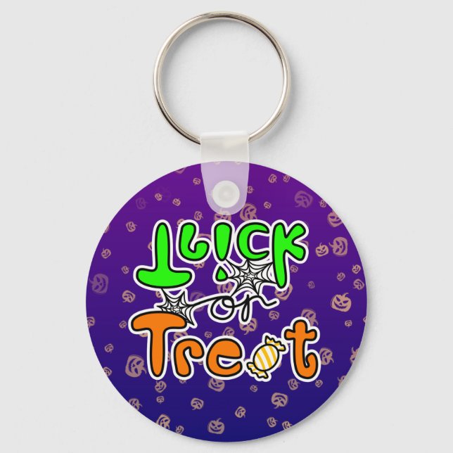 Llavero Halloween Truco o Trato (Anverso)