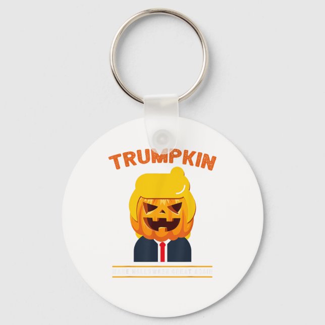 Llavero Halloween Trumpkin Funny Calabaza Halloween (Anverso)