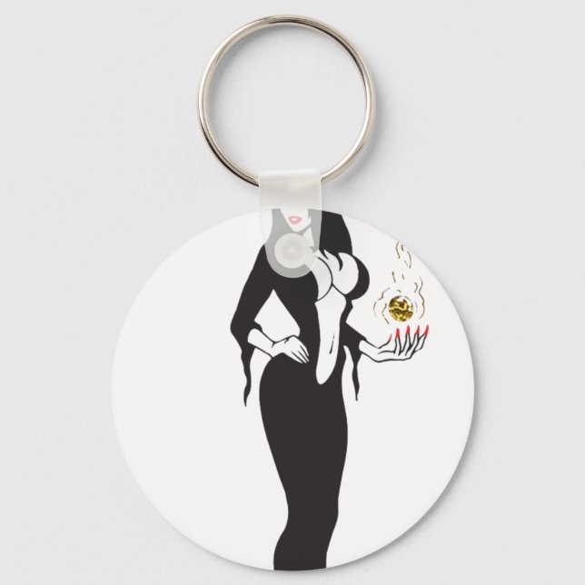 Llavero halloween vamp witch (Anverso)