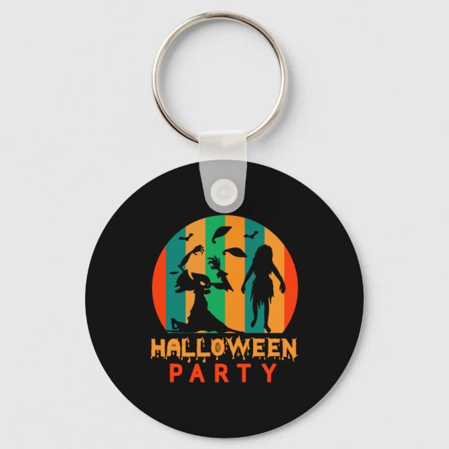 Llavero Halloween Vintage Halloween (Anverso)