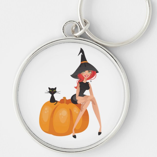 LLAVERO HALLOWEEN WITCH (Frente)
