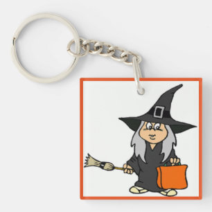 LLAVERO HALLOWEEN WITCH