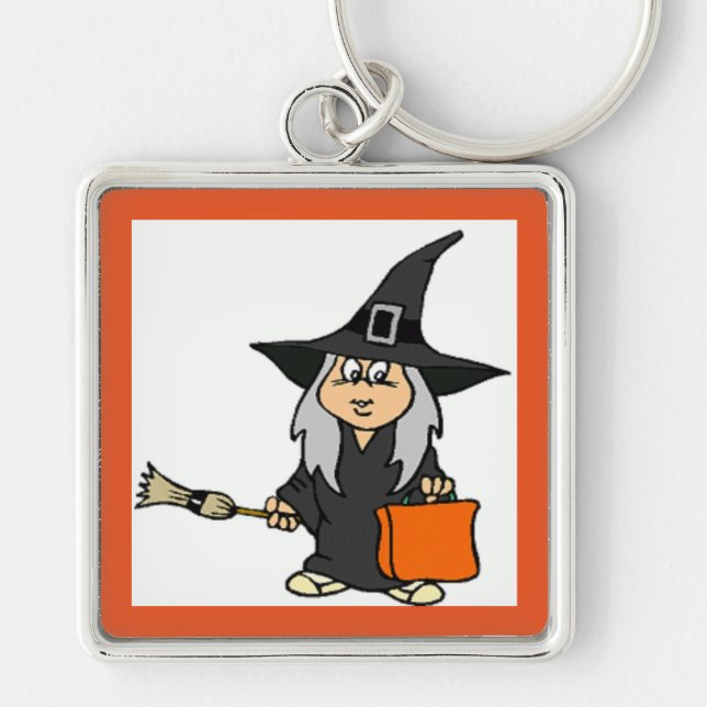 LLAVERO HALLOWEEN WITCH (Frente)
