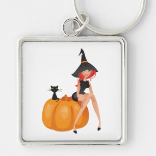 LLAVERO HALLOWEEN WITCH