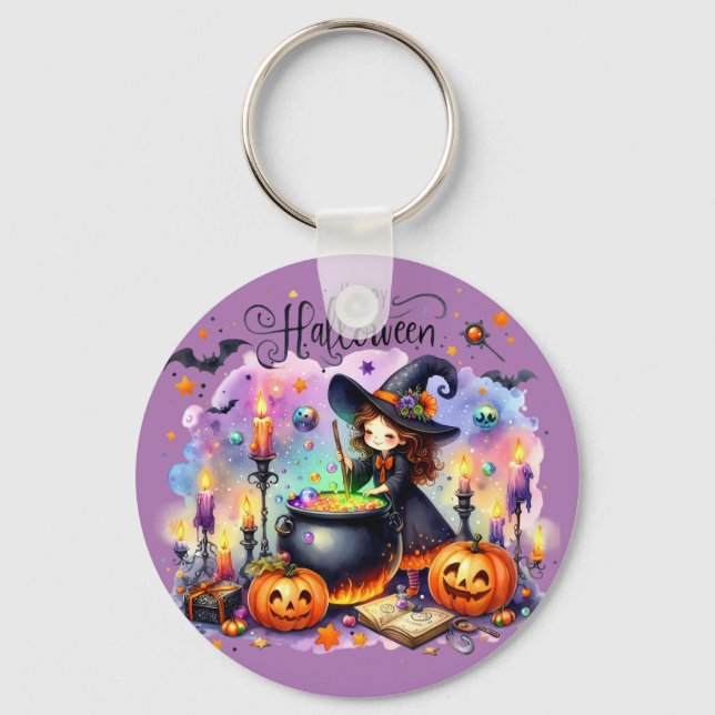 Llavero Halloween Witchen Keychain (Anverso)