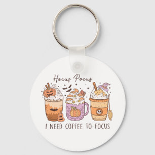 Llavero Halloween y el café