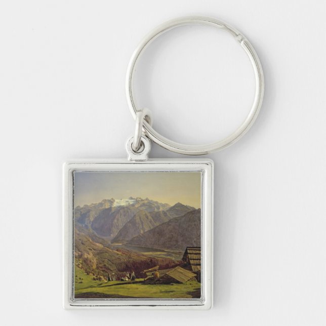 Llavero Hallstatter-Vea (aceite en lona) (Frente)