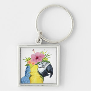 Llavero Halo tropical - loro