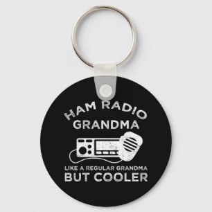 Llavero Ham Radio Abuela Como Abuela Normal Pero Más Fría