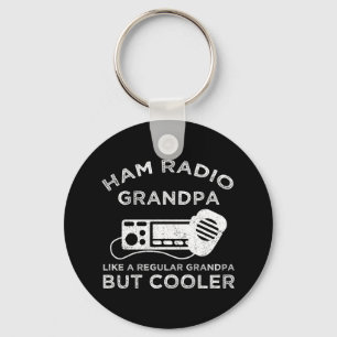 Llavero Ham Radio Grandpa gusta del abuelo normal pero más