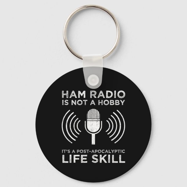 Llavero Ham Radio No Es Un Hobby (Anverso)