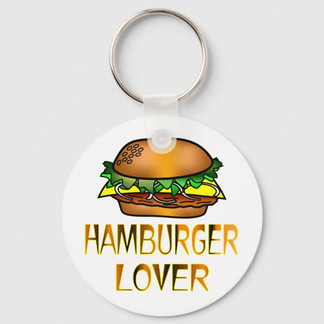 Llavero Hamburger Lover (Anverso)
