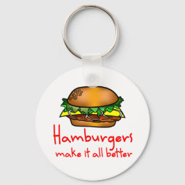 Llavero Hamburger Lover