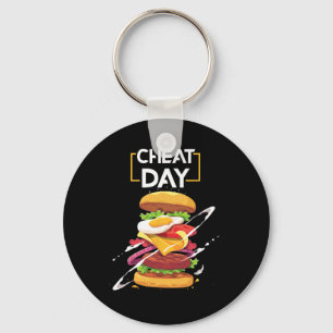 Llavero Hamburger Lover Regalo Gimnasio de comida rápida C