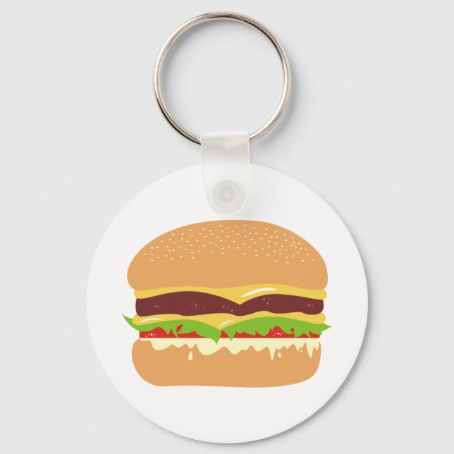 Llavero hamburguesa (Anverso)