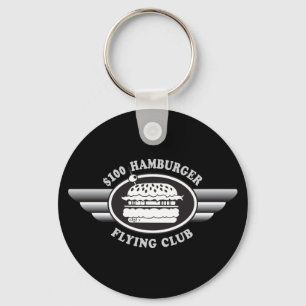 Llavero Hamburguesa de 100 dólares - club del vuelo