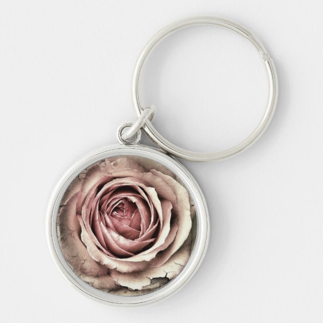 Llavero HAMbwG - Cadena de teclas - Rosa de cosecha (Frente)