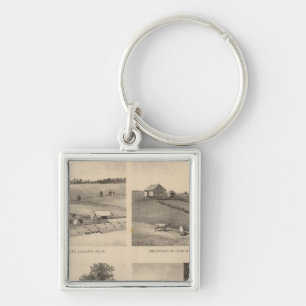 Llavero Hamilton, Landas, residencias Yates, granja Horses