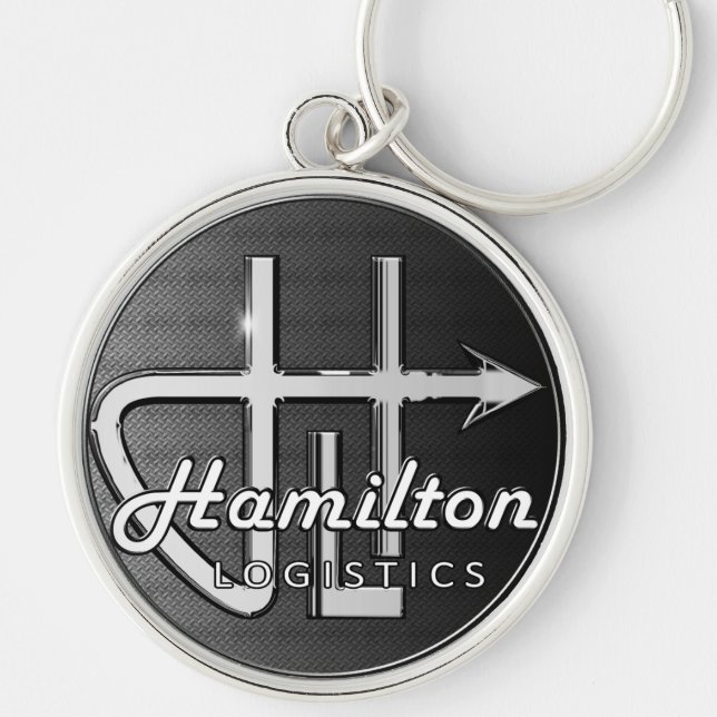 Llavero Hamilton Logistics (Frente)