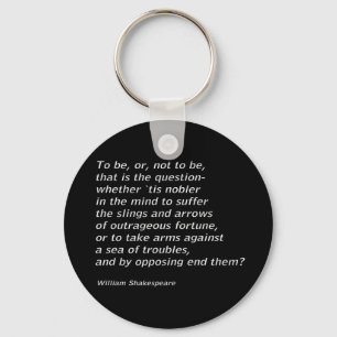 Llavero "Hamlet" de William Shakespeare