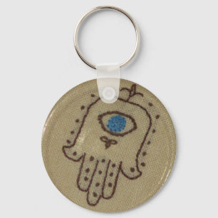 Llavero Hamsa Keychain