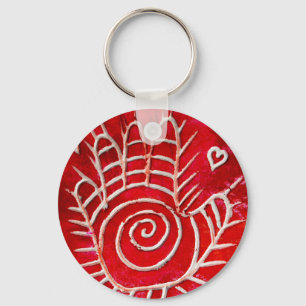 Llavero Hamsa / Mano curadora / Mano de Fatima