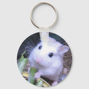 Llavero Hamster blanco
