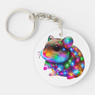 Llavero Hamster brillante