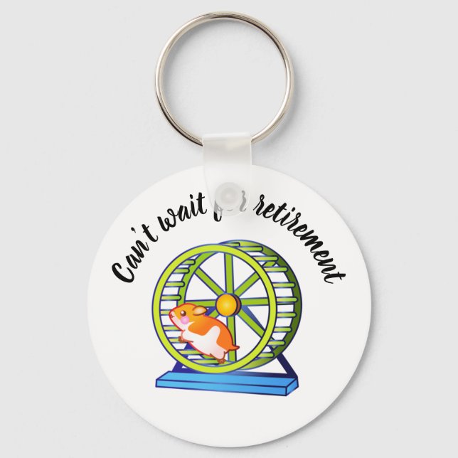 Llavero Hámster de Jubilación Deseable (Anverso)