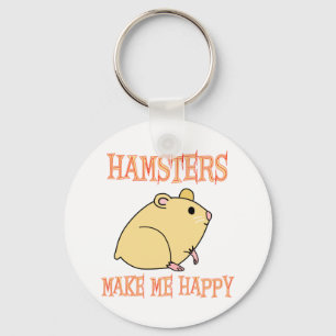 Llavero Hamsters Make Me Happy