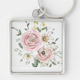 Llavero Hand Drawn Rosa Posy