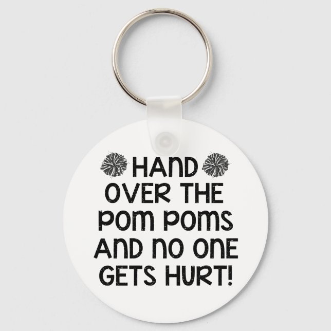 Llavero Hand Over the Pom Poms... (Anverso)