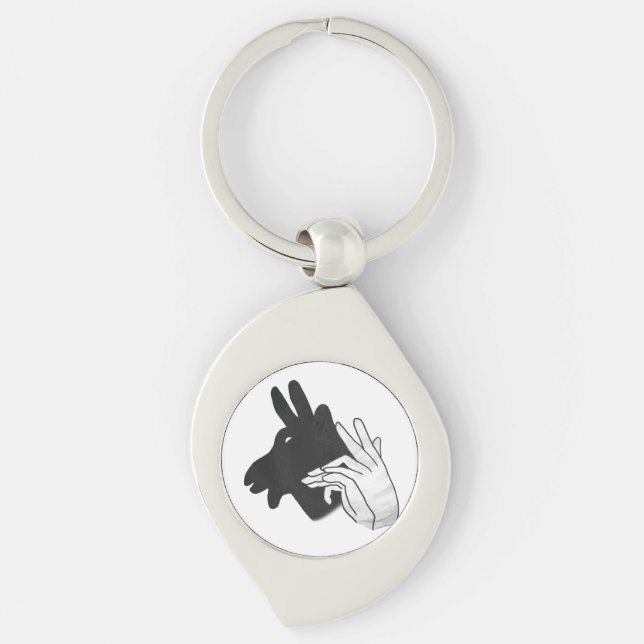 Llavero Hand Silhouette Billy Goat (Anverso)